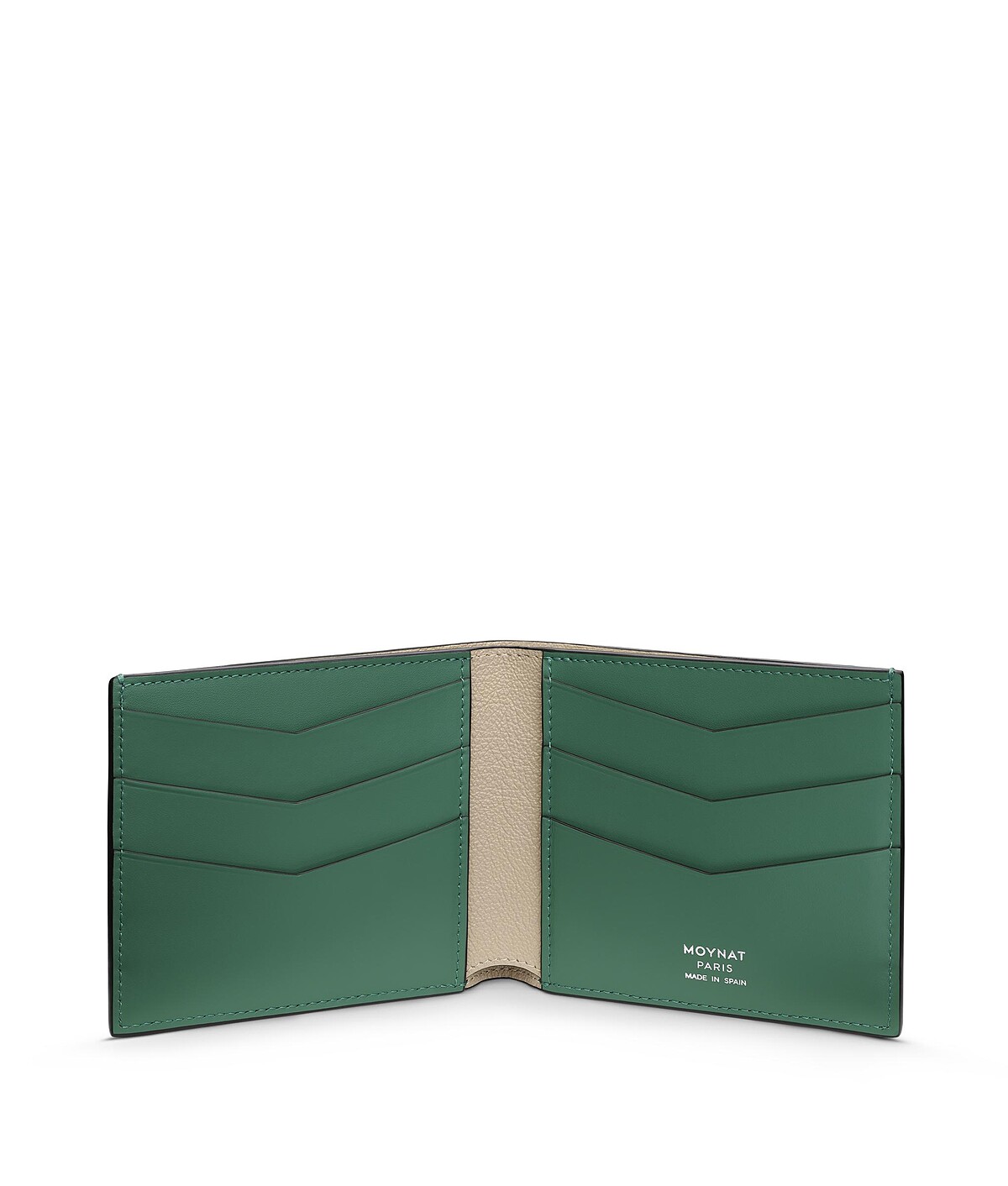 Moynat 綠色印花皮夾,NT16,900。