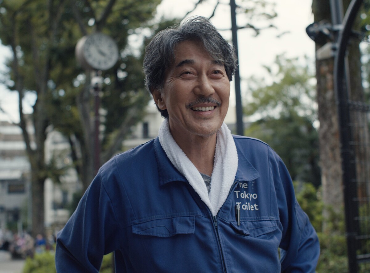 役所廣司在《我的完美日常》片中傳神化身公廁清潔職人