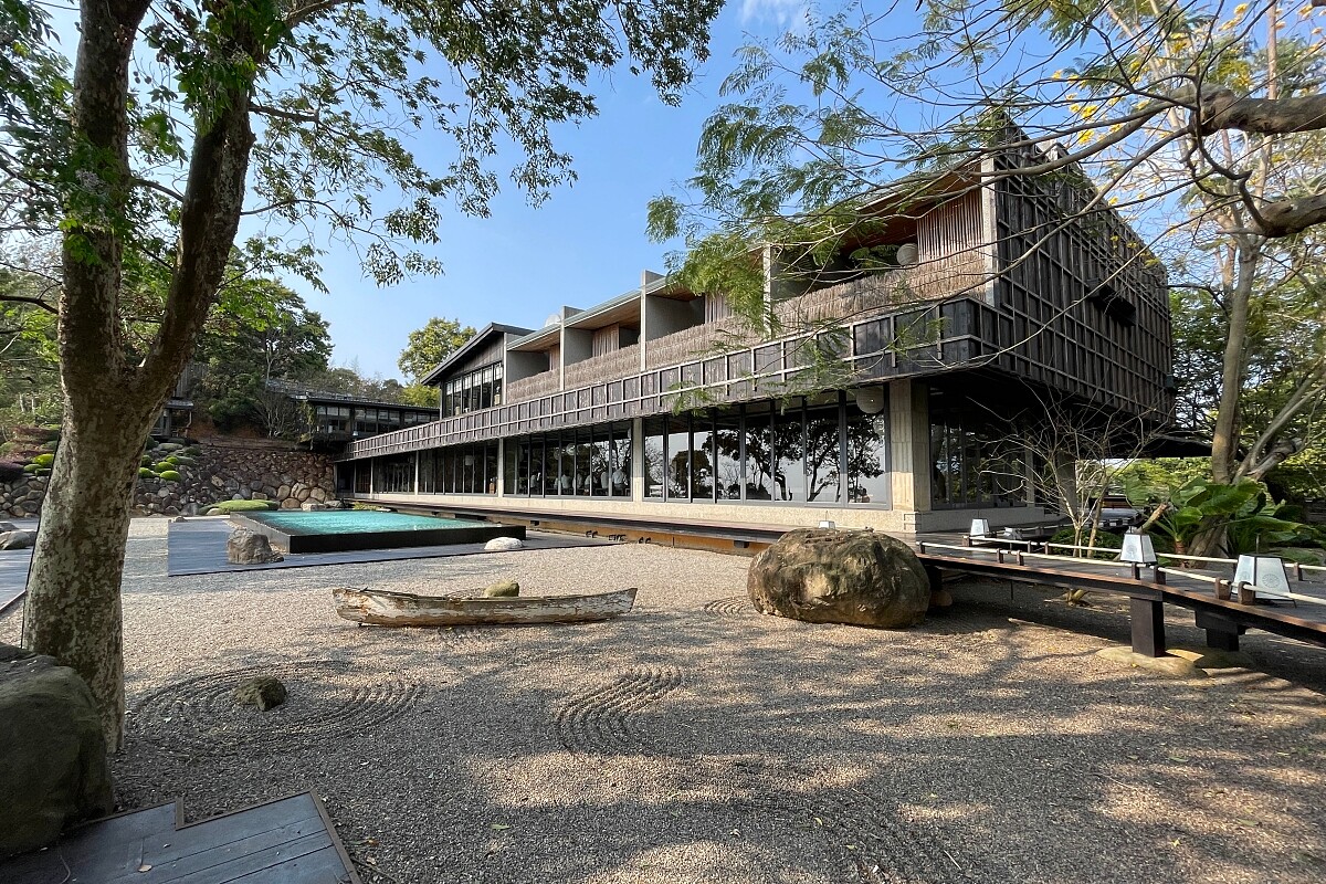 以經典的日式庭園呈現且處處充滿禪意侘寂之美。