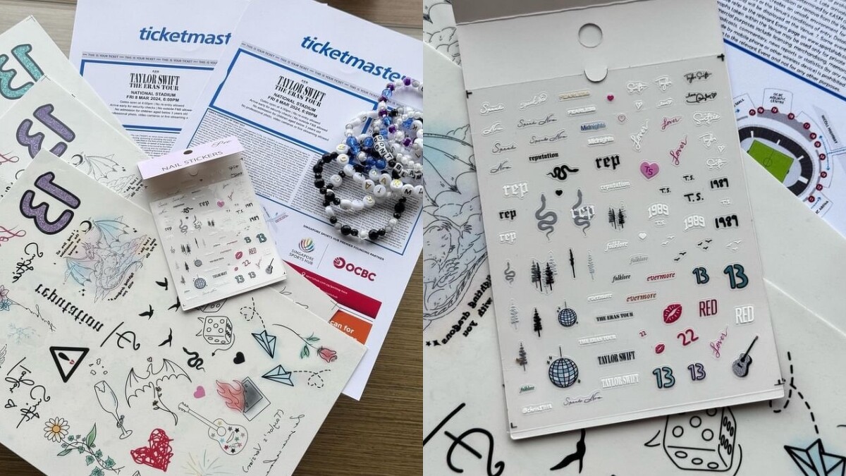 Chris87118設計的泰勒絲美甲貼紙。