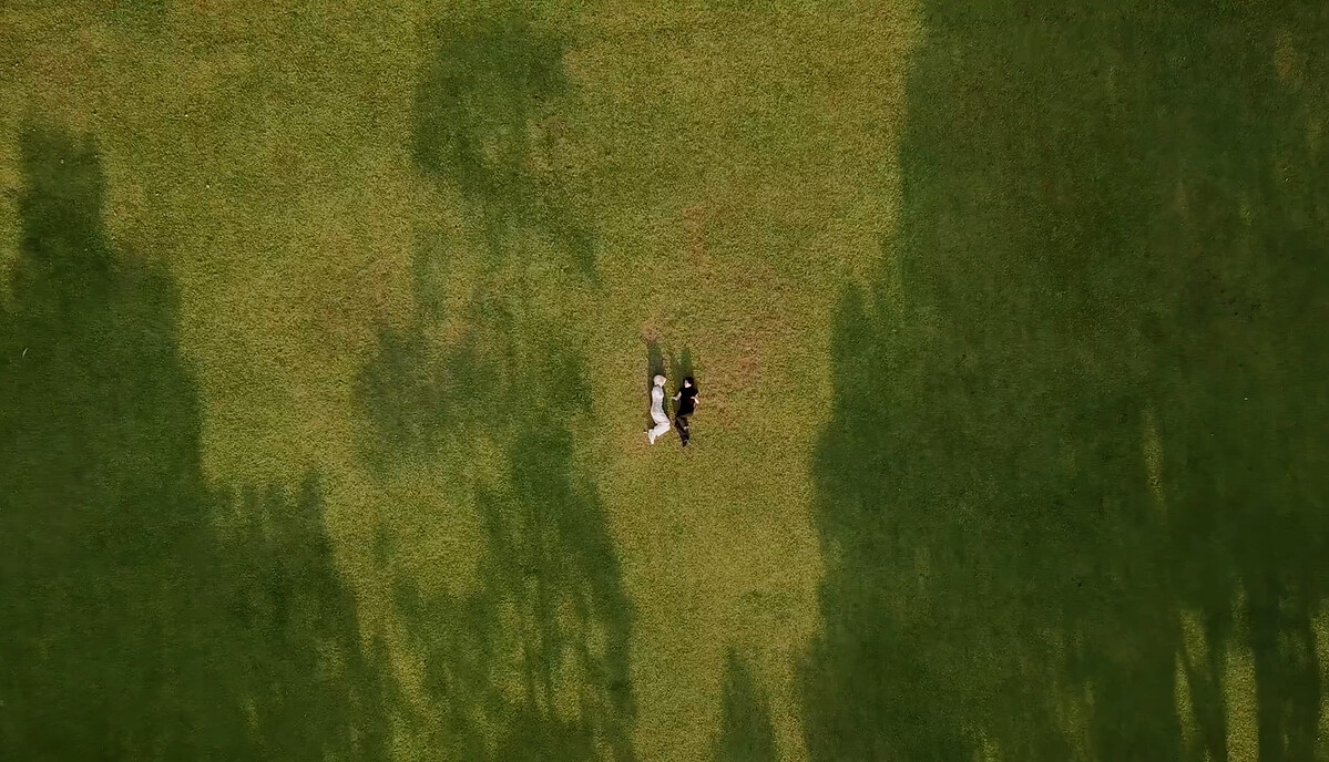 《2024後謠景像詩》特別在戶外草坪舞台區規劃「野餐墊、毛小孩」區