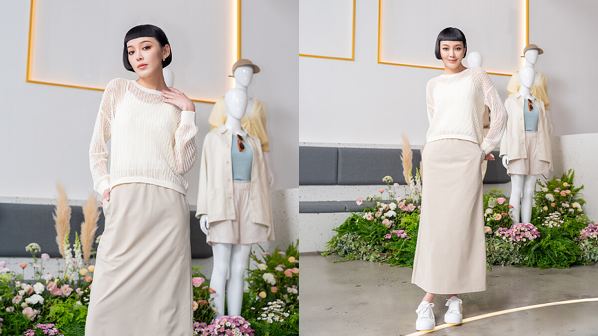 UNIQLO推出女神節特別企劃 春夏女裝新品美麗登場，推薦六大必收款式與三大聯名新品，跟著時尚名人李函掌握輕盈感X舒適度不敗公式，線上線下聰明買輕鬆搭 穿出美一刻！
