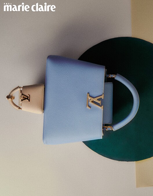 糖果藍 Capucines BB，Louis Vuitton。
