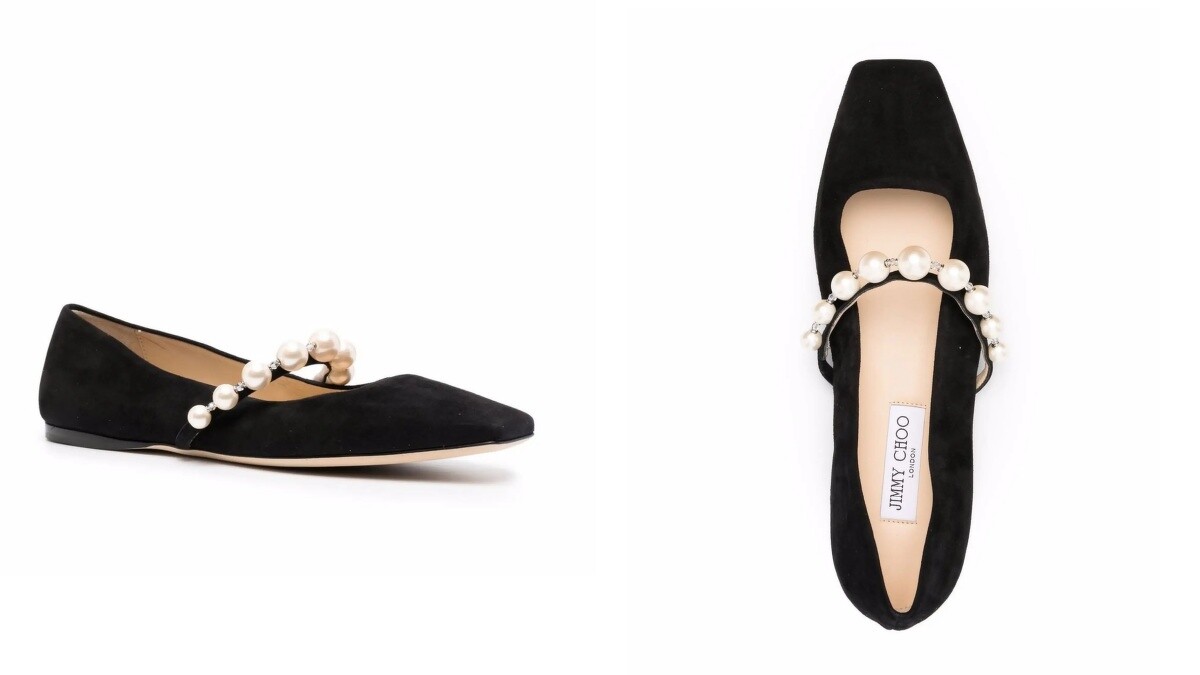 Ade 方頭芭蕾平底鞋 價格店洽