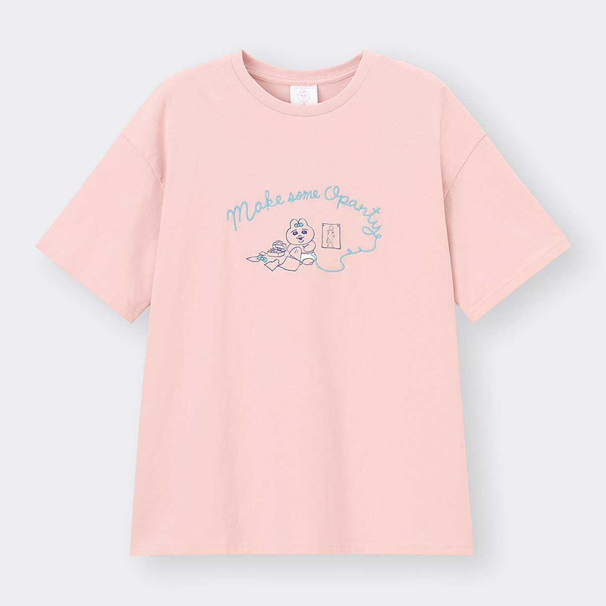 女裝印花T恤，NT$490。