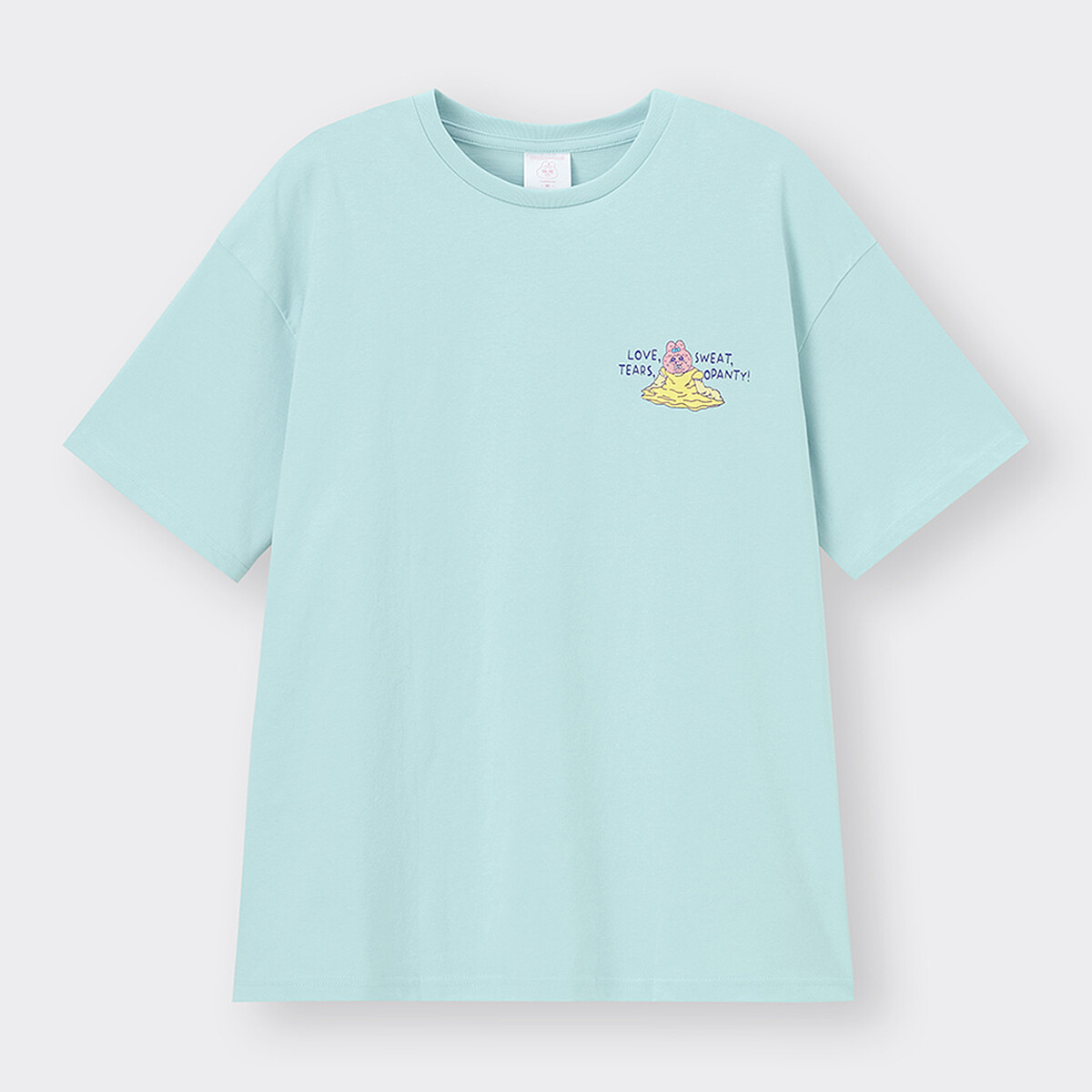 女裝印花T恤，NT$490。