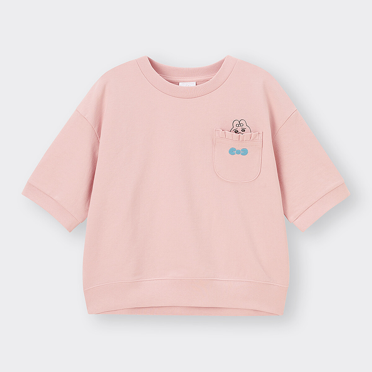 女裝輕磅休閒印花T恤，NT$490。