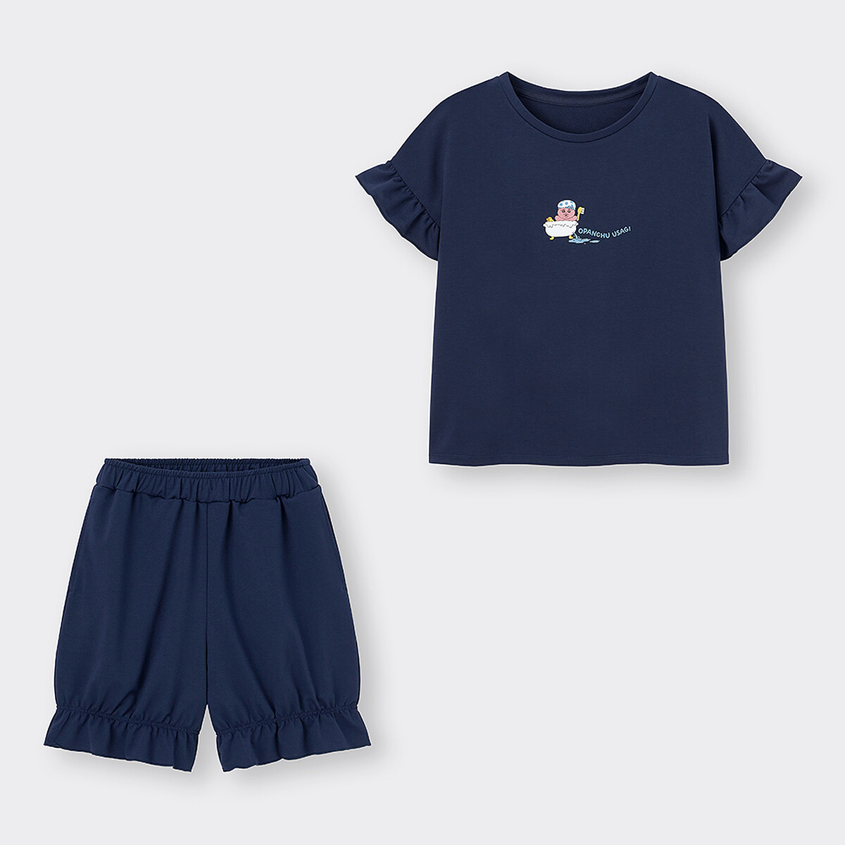 女裝荷葉家居服組，NT$990。