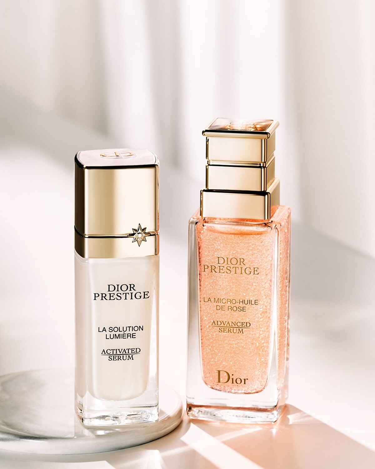 玫瑰淨白賦活雙精華1+1「迪奧精萃再生玫瑰微導精露」+「迪奧精萃再生光燦淨白精華」