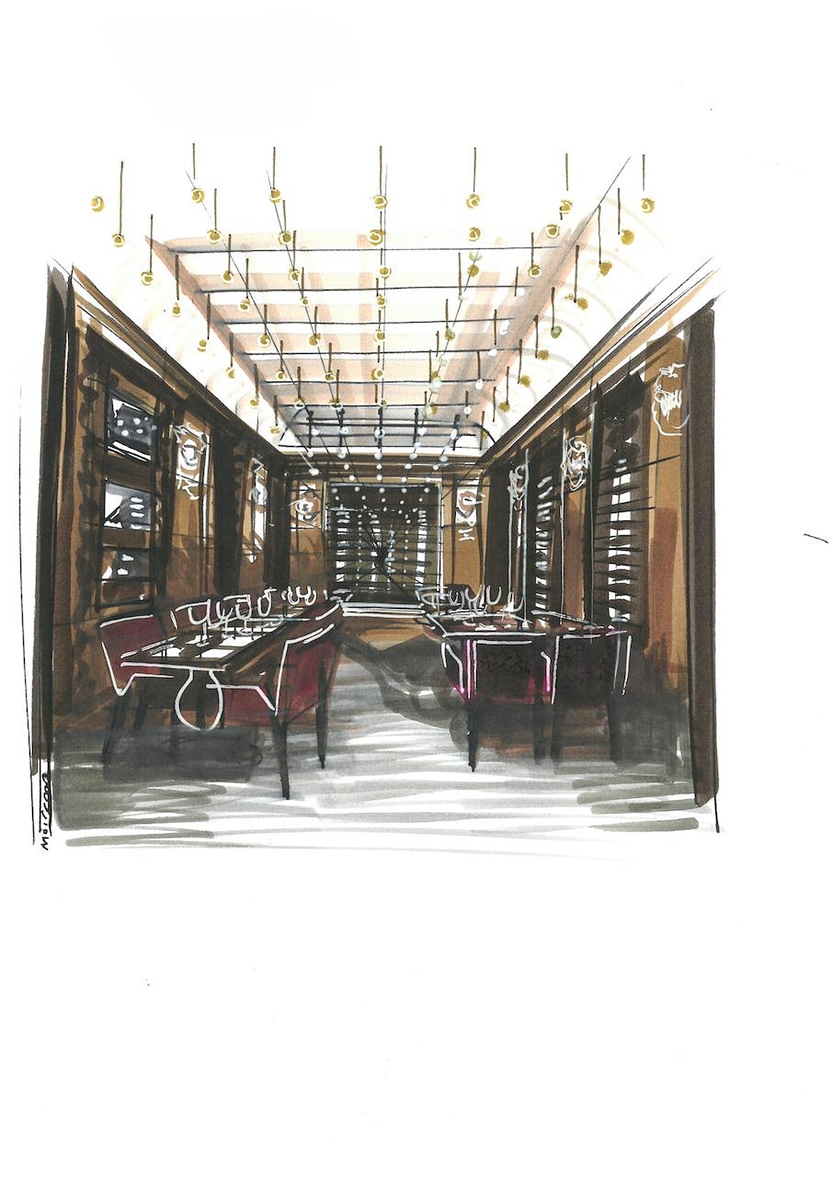 Ten Trinity-Chateau Latour-Sketch