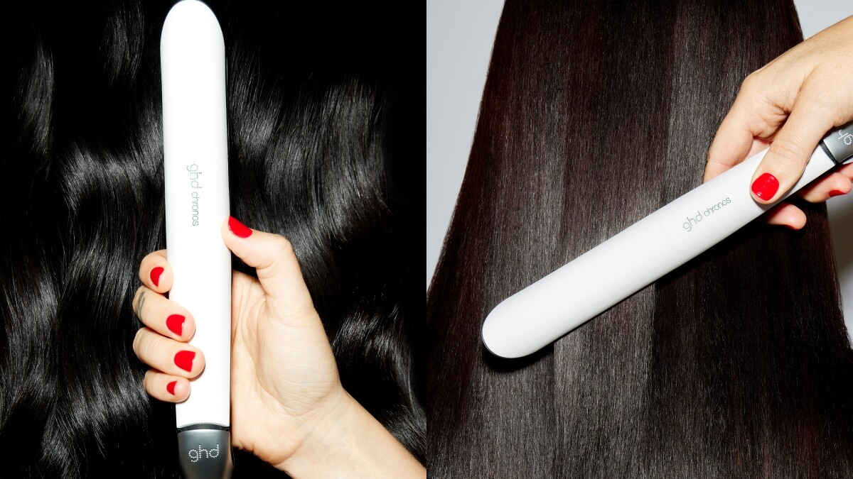 ghd Chronos新光速造型夾視覺圖。