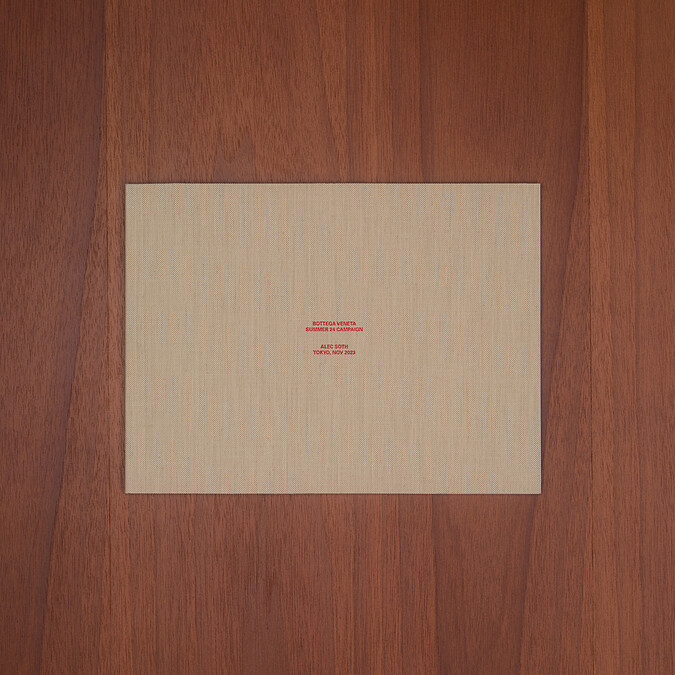 本冊內容為記錄創意總監 Matthieu Blazy 設計的2024春夏，攝影 Alec Soth。