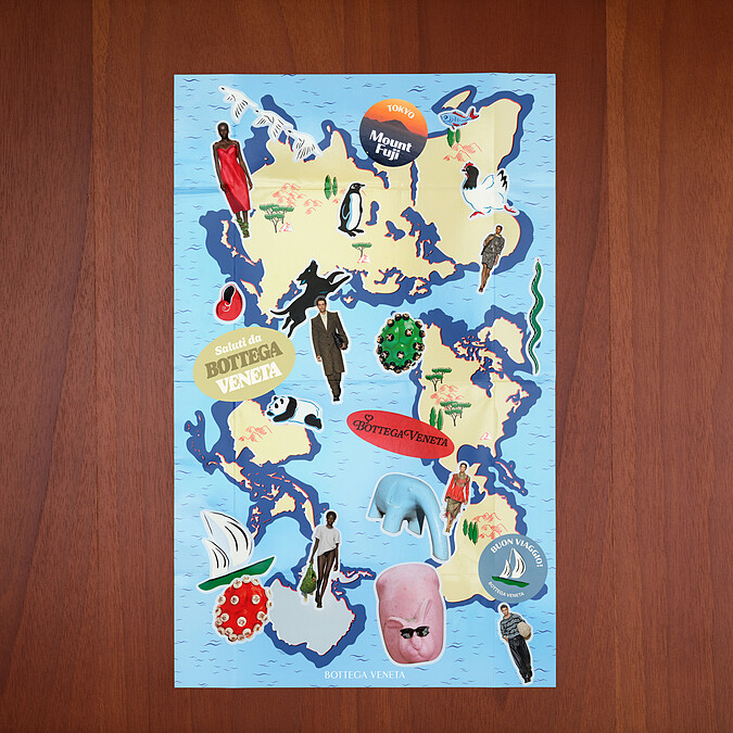 Bottega Veneta2024 春夏季刊《Fanzine》。