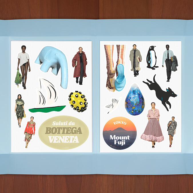 Bottega Veneta2024 春夏季刊《Fanzine》。