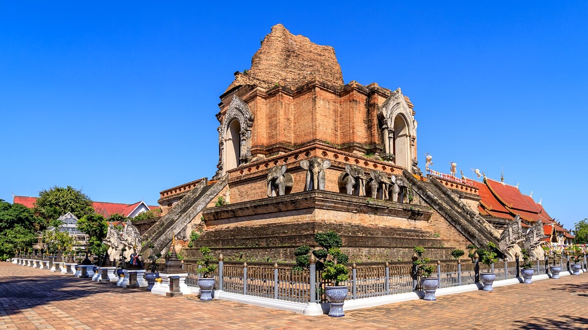 清邁景點：契迪隆寺