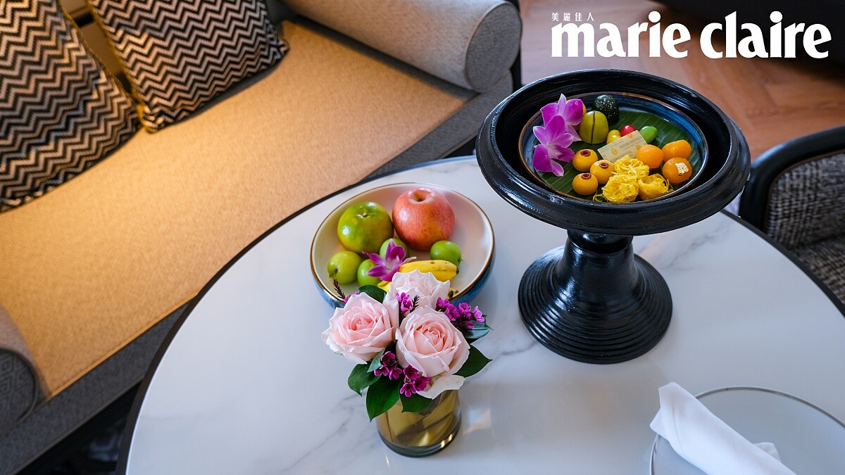 酒店房間內的迎賓小點