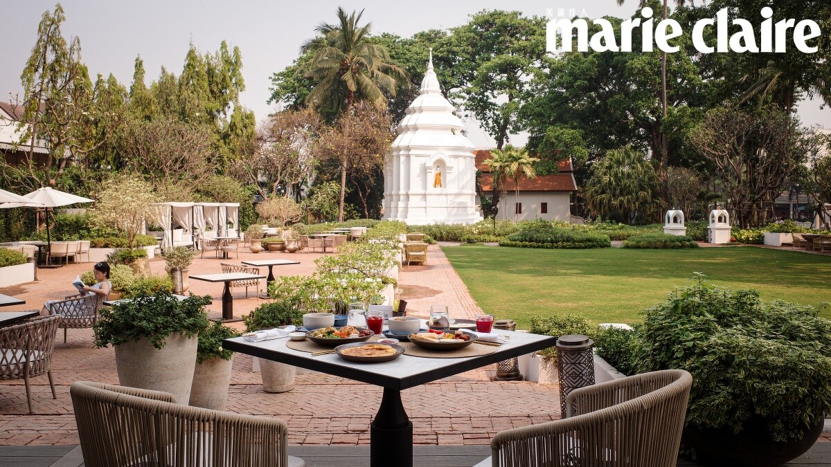 全日餐廳Gad Lanna戶外座位景色