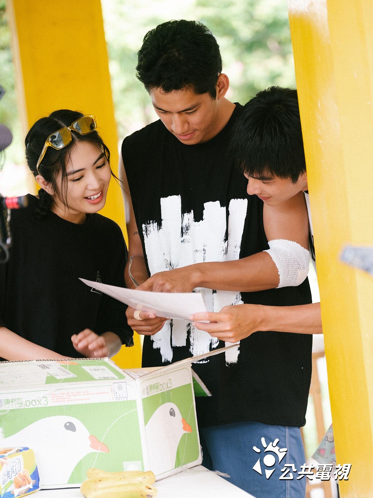 《二呆流浪記之完全大人手冊》雷嘉汭、朱軒洋、曾敬驊，齊心為師生準備跳跳屋畢業派對