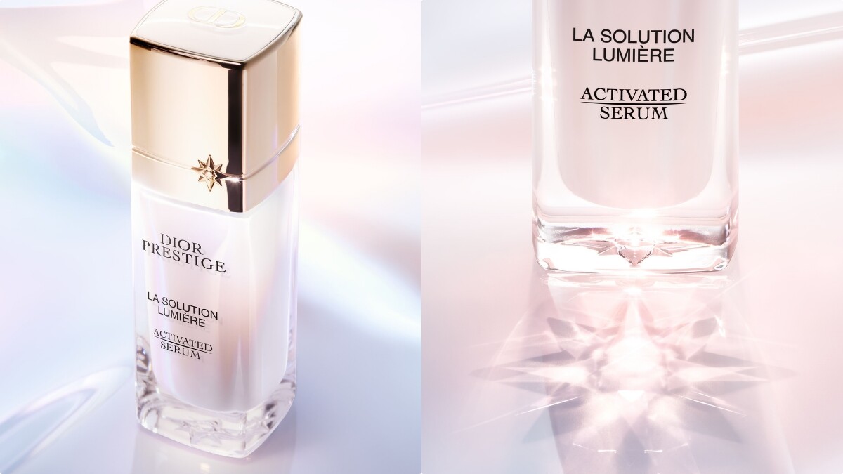 Dior迪奧精萃再生光燦淨白系列新瓶身藏著「羅盤玫瑰」。