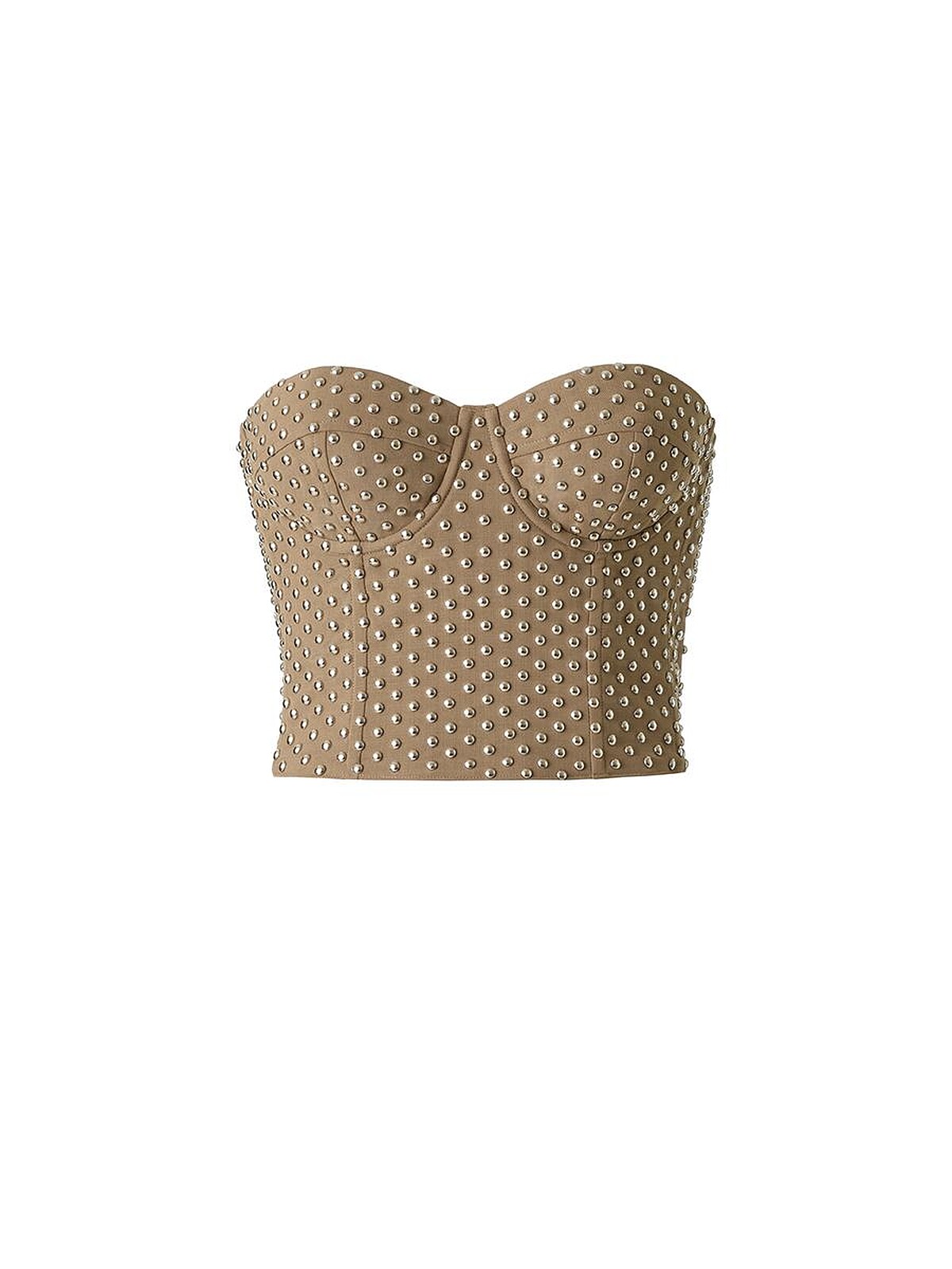 羊毛混紡鉚釘馬甲上衣NT$3499。