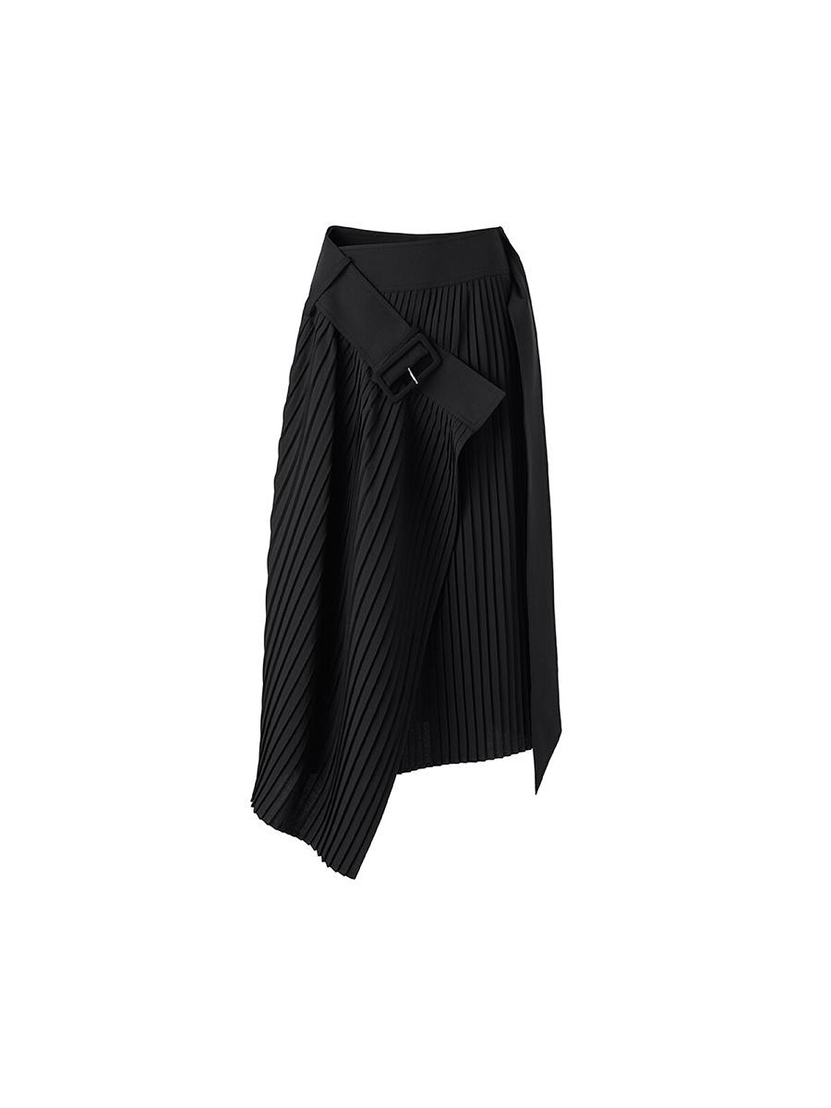 腰帶造型羊毛混紡裙NT$3499。