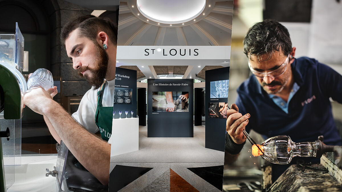 法國 Saint-Louis《傳承工藝 匠心展演》特展：探索400年吹製、切割、手繪工藝與歷史溯源