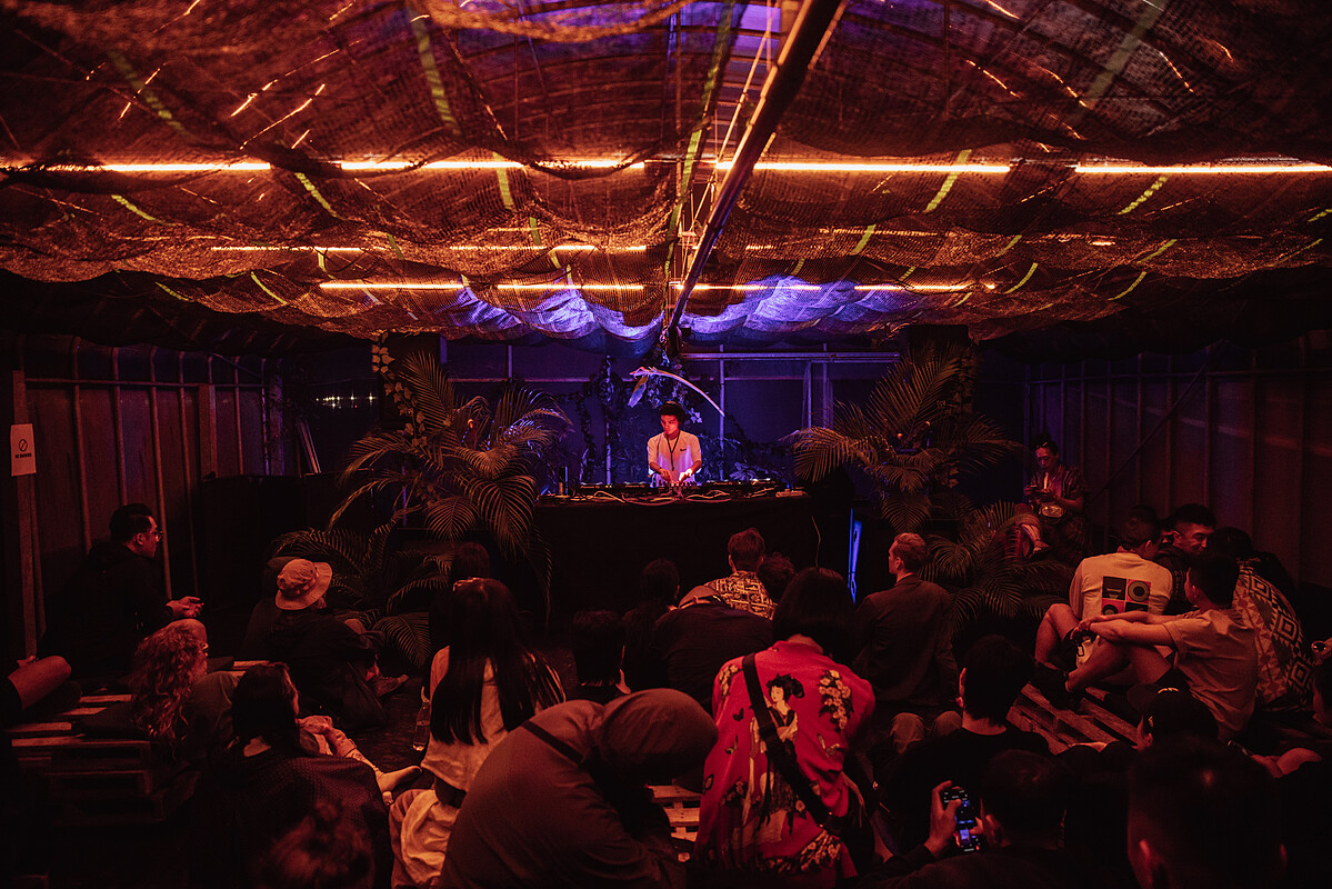 Organik Festival充滿自然聲響的綠意溫室場地Golden Arc