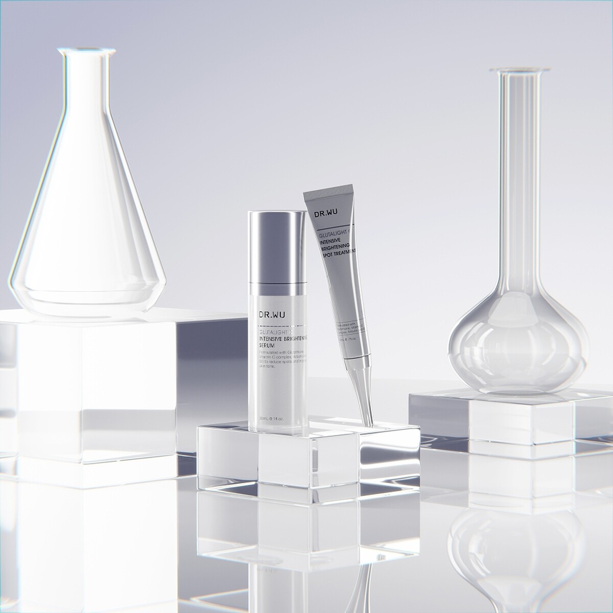 DR.WU超微C美白系列情境圖。