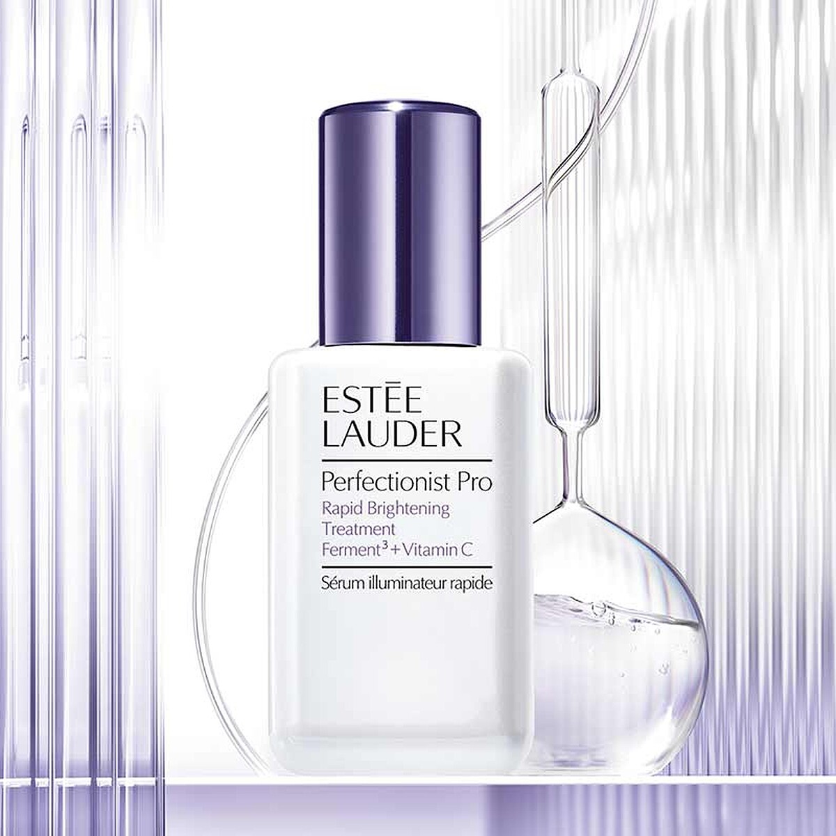 雅詩蘭黛Pro極速淨白淡斑精華情境圖。