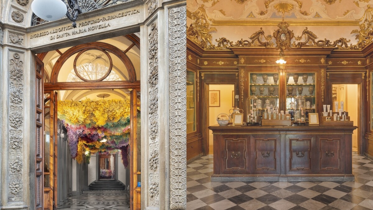 Officina Profumo Farmaceutica di Santa Maria Novella位於義大利佛羅倫斯的總店。