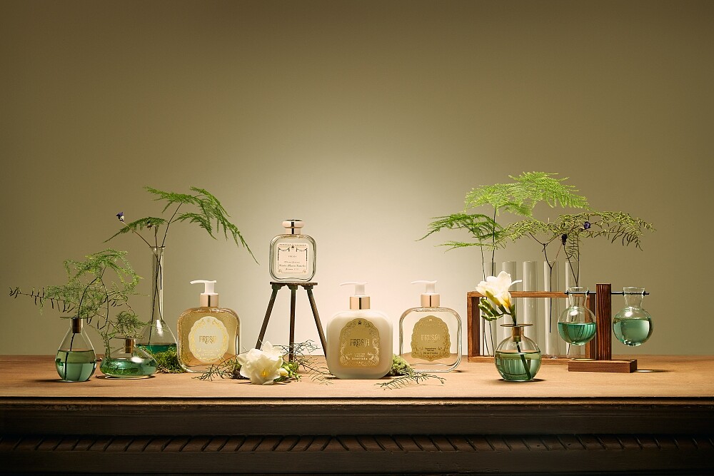 Santa Maria Novella佛羅倫斯1221系列Fresia純淨小蒼蘭形象圖。