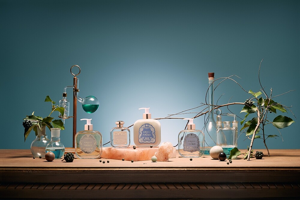 Santa Maria Novella佛羅倫斯1221系列 Angeli di Firenze天使之水形象圖。