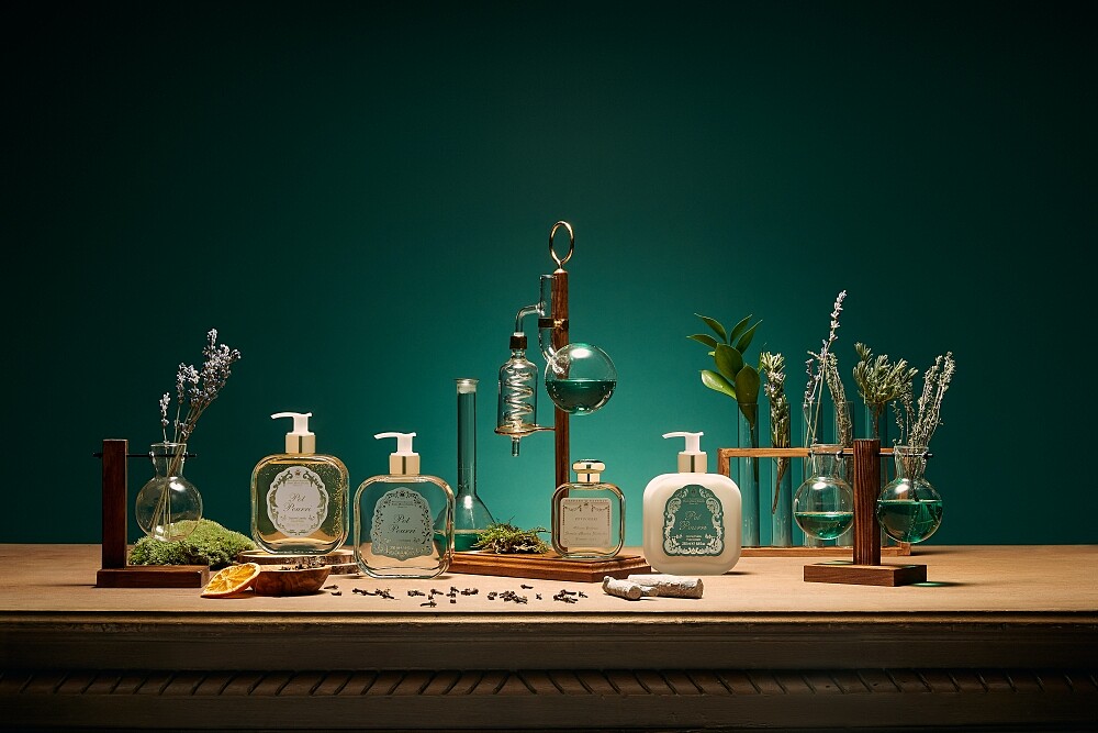 Santa Maria Novella佛羅倫斯1221系列Pot Pourri秘方撲撲莉形象圖。