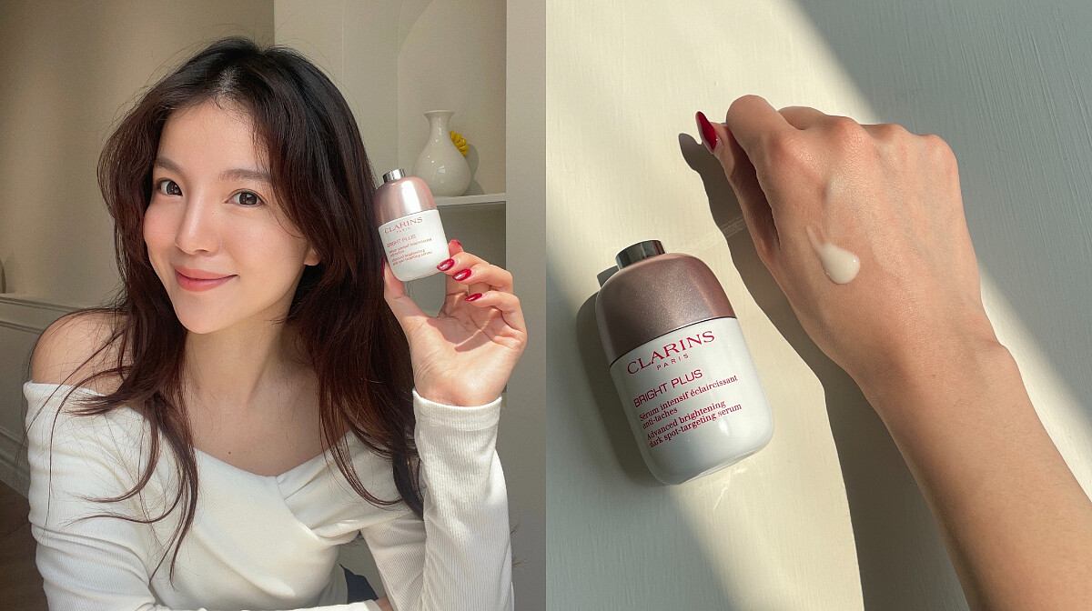 使用2周每天早晚擦真的很有感～皮膚不是單純變亮白還有很顯著的保濕效果！也不會黏黏的，臉有往淨白透亮的目標又更進一步了。(圖／Angie提供。 )