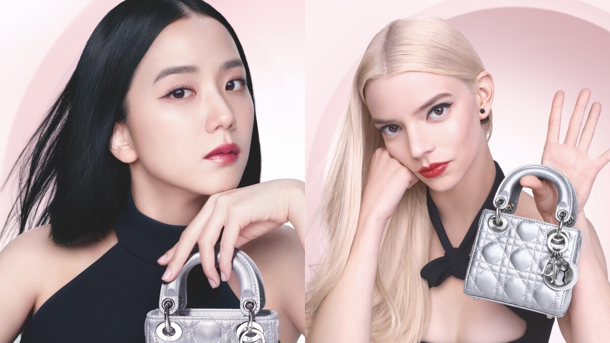 迪奧精選癮誘唇膏年度暢銷熱賣色選#667迪奧玫瑰讓Jisoo與Anya擦上拍攝廣告大片，經典的玫瑰豆沙色盡顯優雅氣質。