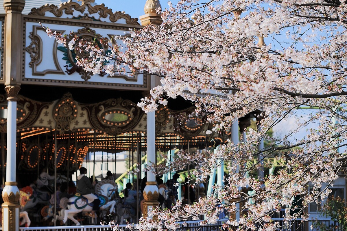 「東武動物公園」。複合式動物園還結合約三十種遊樂設施。