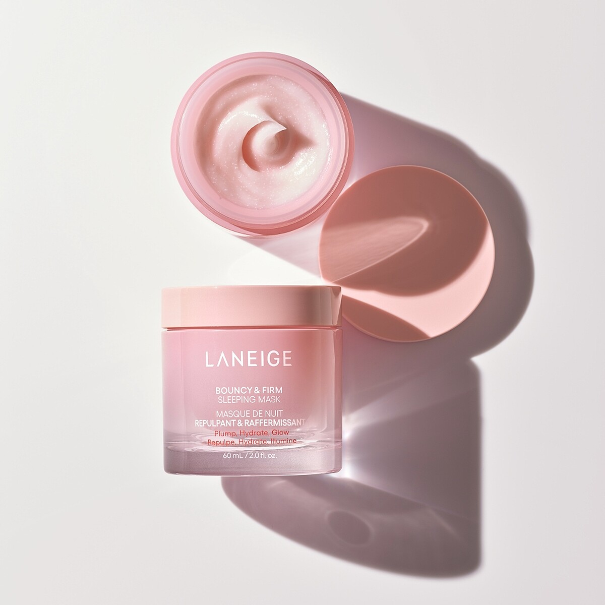 LANEIGE蘭芝粉澎潤睡美人晚安面膜60ml，NT1,250