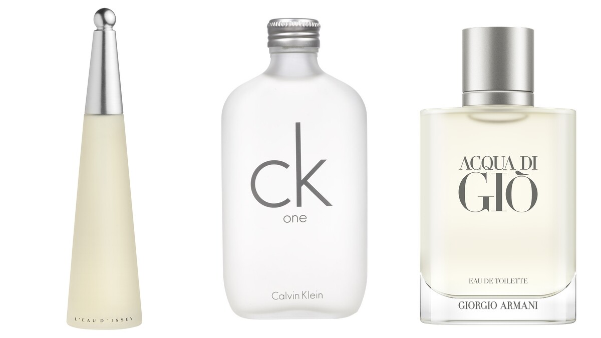 1992年上市 Issey Miyake 一生之水;1994年上市CK ONE;1996年上市Giorgio Armani 寄情水男性淡香水