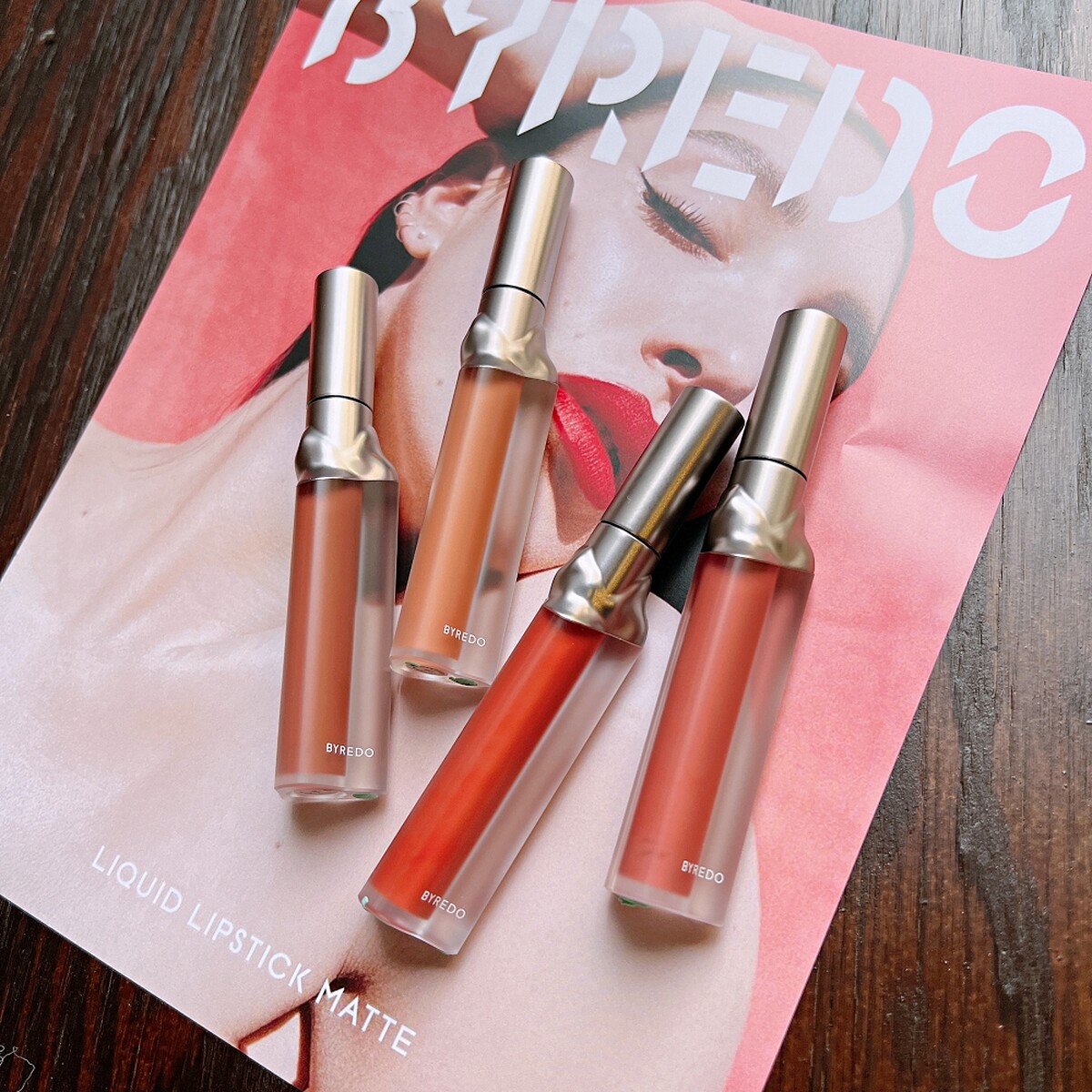 Byredo唇霧實品。