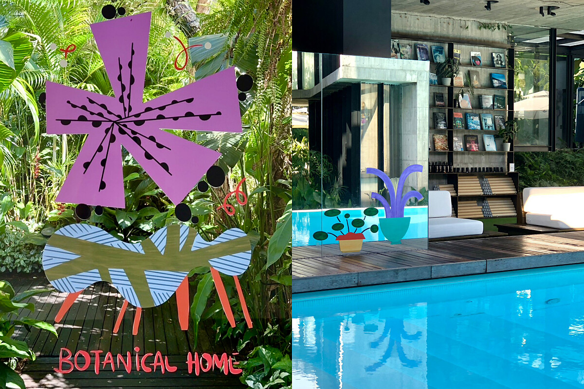 作品成為空間最亮眼的焦點。