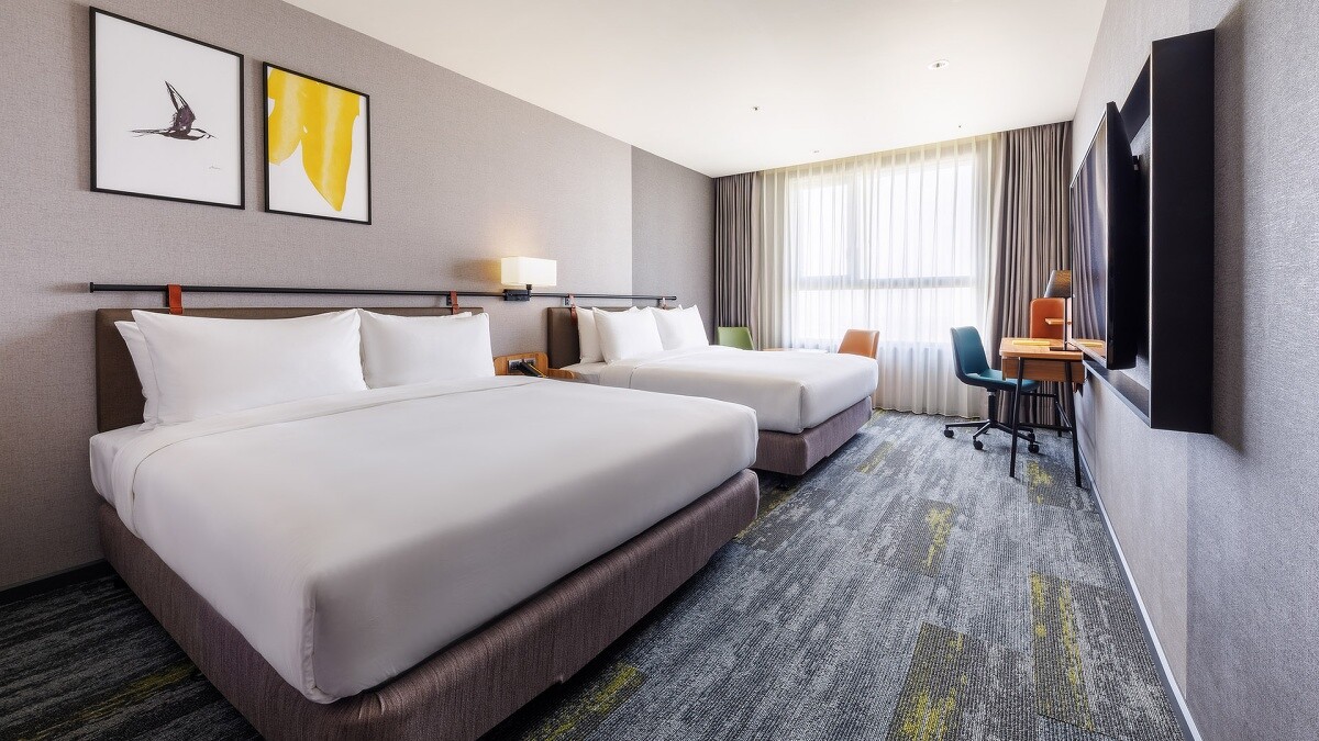 嘉義福容voco酒店 兩大床房型