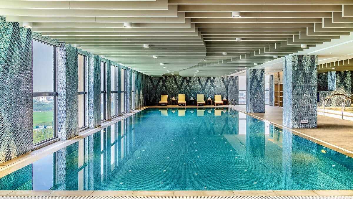 嘉義福容voco酒店泳池