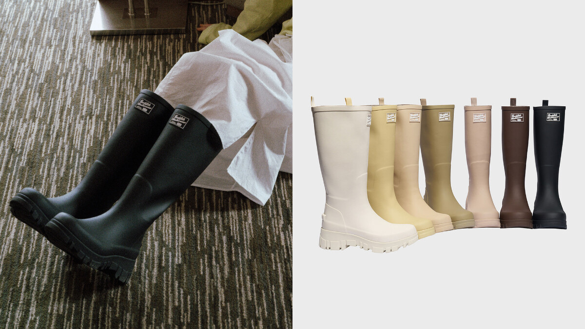 Weatherwear厚底高筒雨靴，Rockfish。