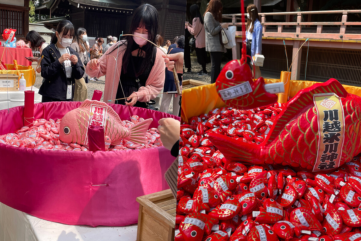 參拜完後可來求支鯛魚簽。