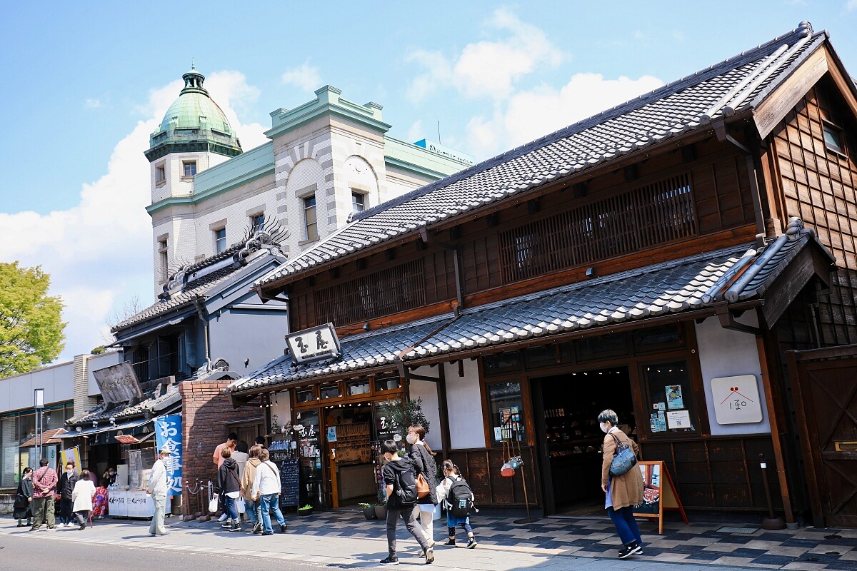 老街上還可看到保存完好的老屋。