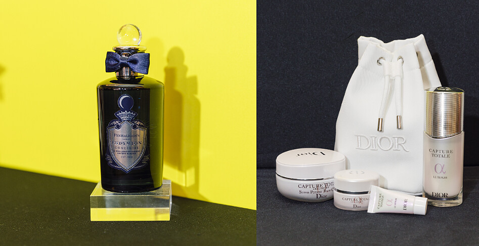 Penhaligons Duchess Rose淡香精，推薦價10,350。DIOR 迪奧逆時經典推薦組 推薦價9600(限量)