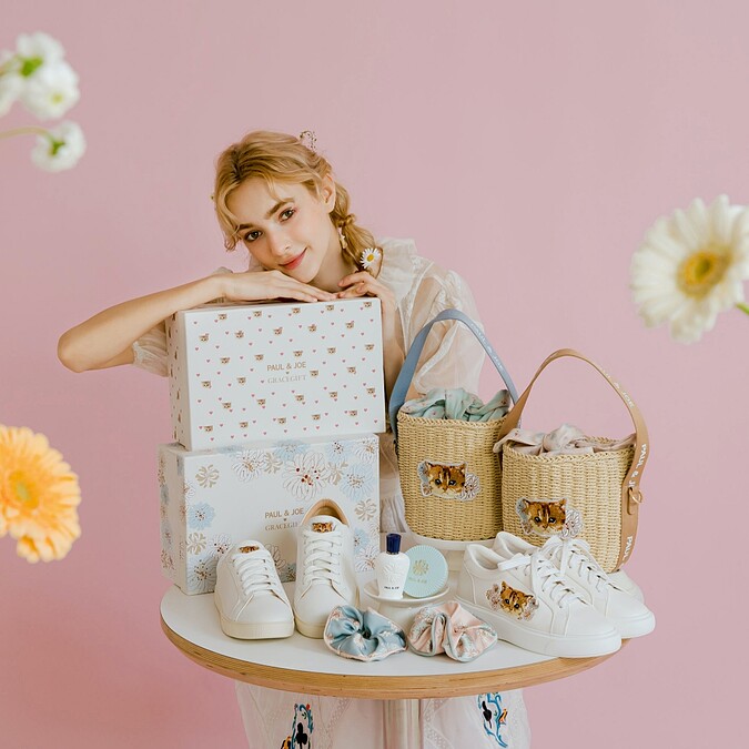 Paul & Joe x Grace Gift公益聯名系列形象圖。