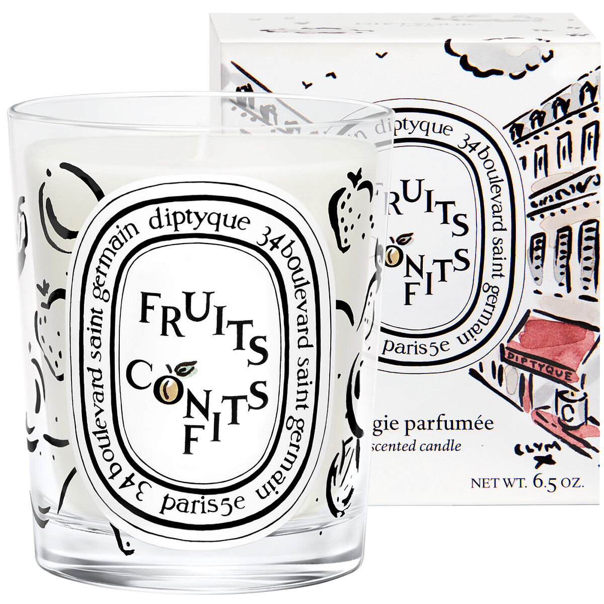 Diptyque 2024限量香氛蠟燭-糖漬果乾190g，NT2,300