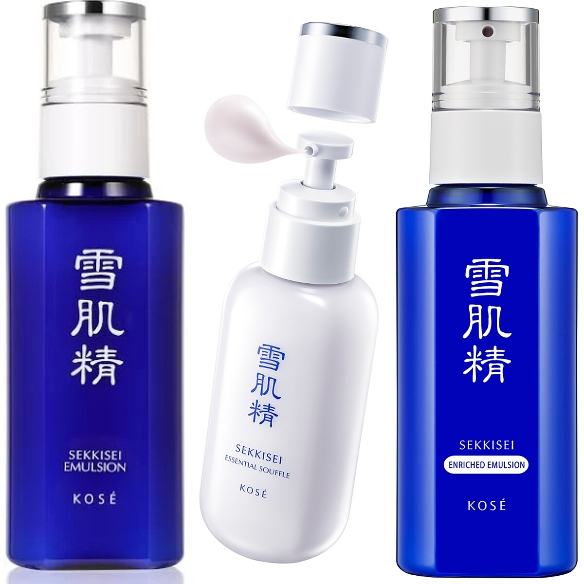 雪肌精乳液(一般型、舒芙蕾精華乳、極潤型)140ml，NT1,200