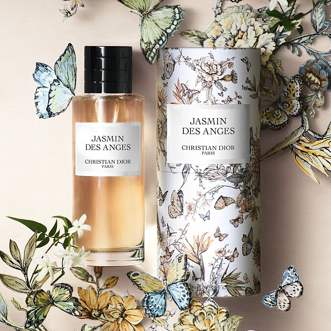 Dior迪奧香氛世家系列晚夏茉莉香氛花園蝶舞限量版125ml，NT10,900、250ml NT16,100(僅於實體櫃台販售)